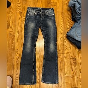 Silver suki boot cut jeans